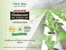 Tablet Screenshot of hortijaya.com